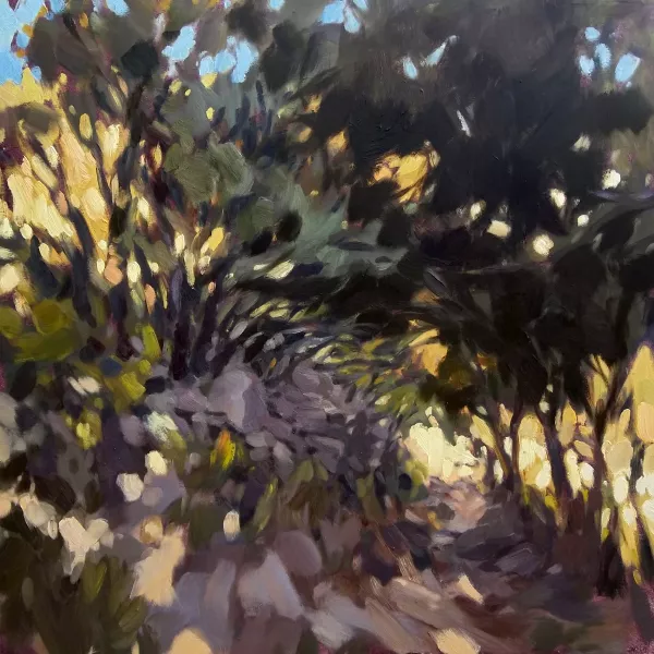 <b><i>
                #163</i></b> 2012 oil on canvas 100 x 100 cm