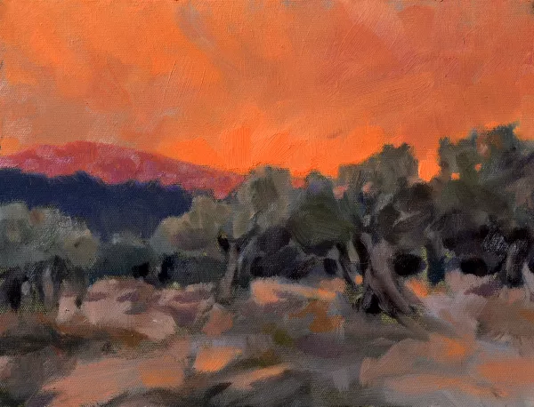 <b><i>
                #257</i></b> 2015 oil on canvas 20 x 30 cm