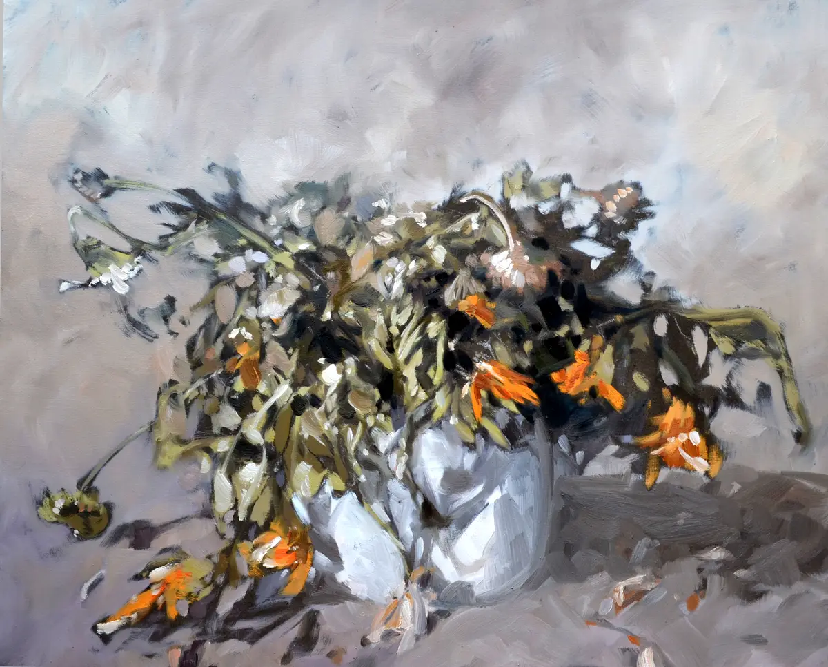 Valery Ansel Müller - #265 2016 oil on canvas 80x100cm