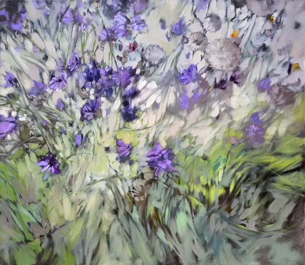 Paintings - Catananche