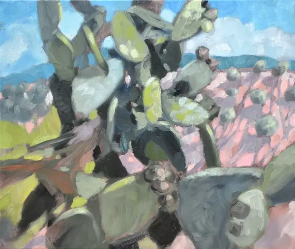 #314 09 2020 oil on canvas 54x65cm