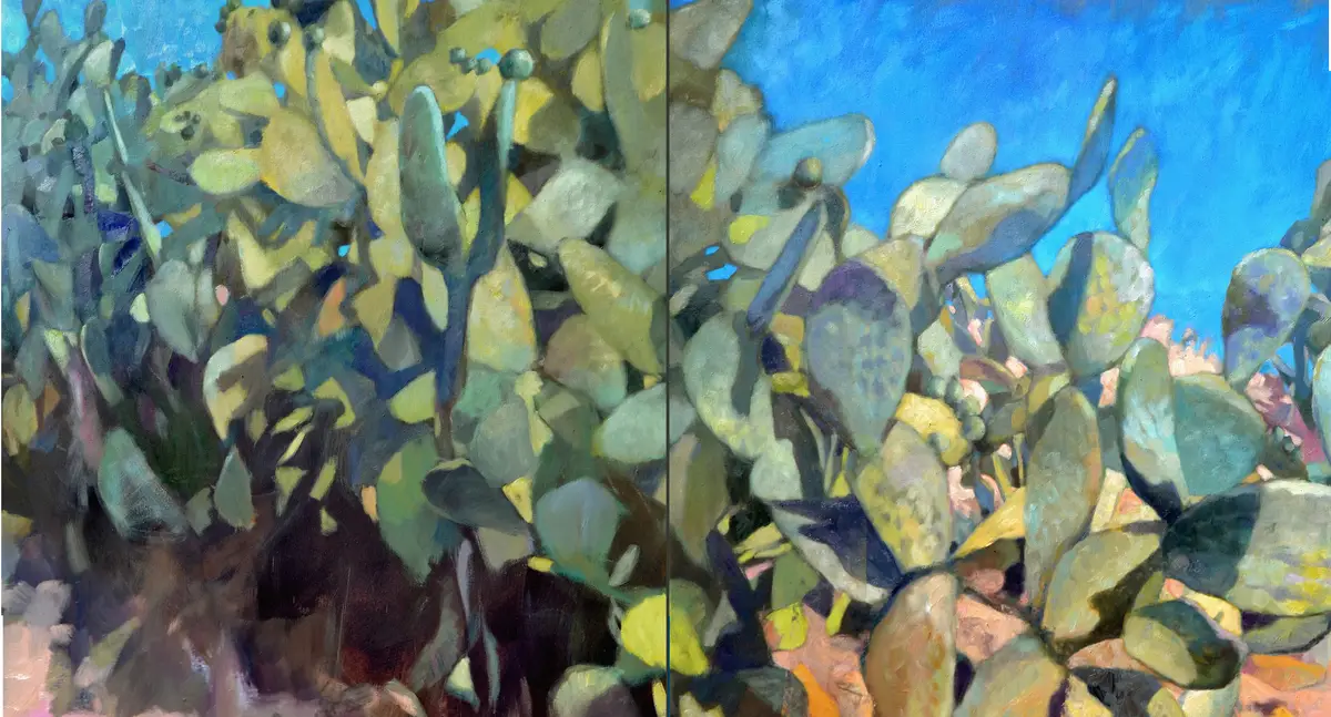 Valery Ansel Müller - 
                #314/22 2020 oil on canvas 135 × 145 cm