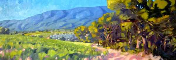 <b><i>
                #329</i></b> 2020 oil on canvas 55 x 150 cm