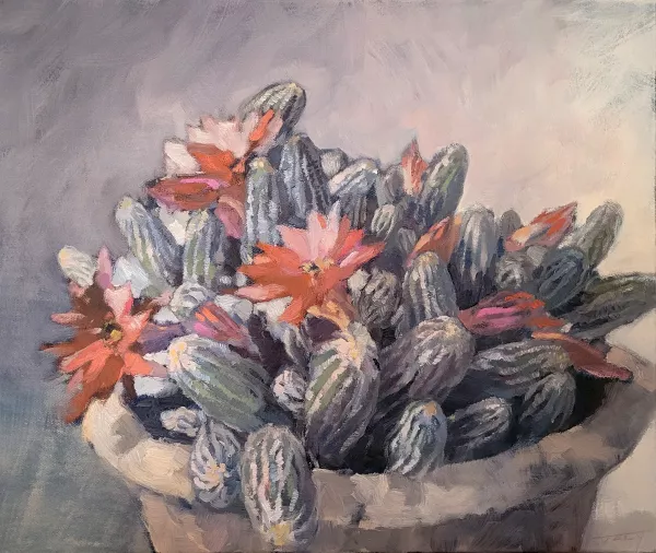 <b style="font-style: italic;">
                #378 </b>2024&nbsp;oil on canvas<b style="font-style: italic;">&nbsp;</b>46 x 55 cm private collection