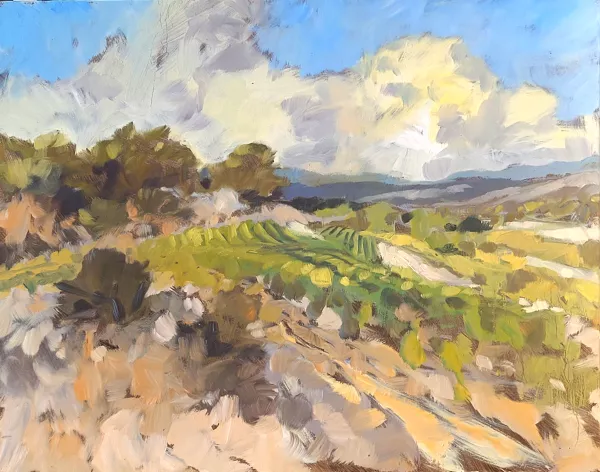 <b><i>
                #416</i></b> 2025 oil on canvas 73 x 91 cm