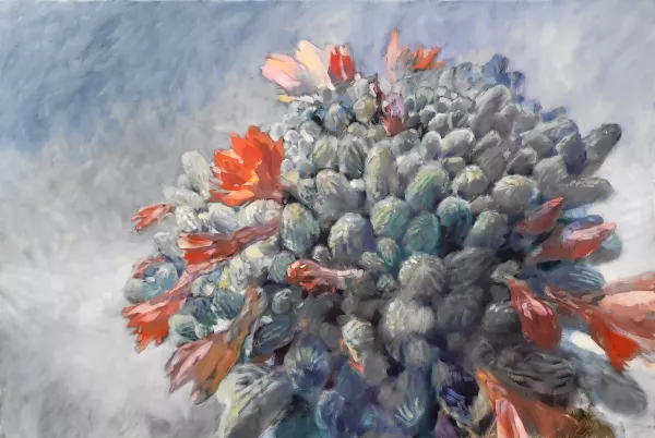 Paintings - Cactus