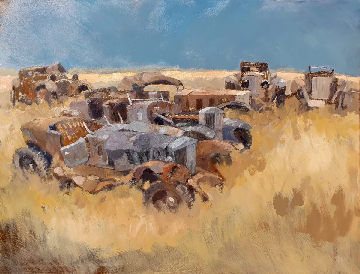 <b>#381/03</b> 2024 oil on canvas 116 x 89 cm