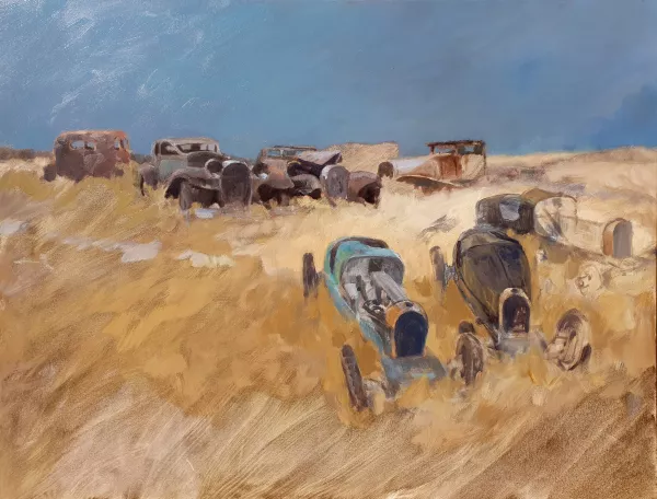 <b>#381/05</b> 2024 oil on canvas 116 x 89 cm